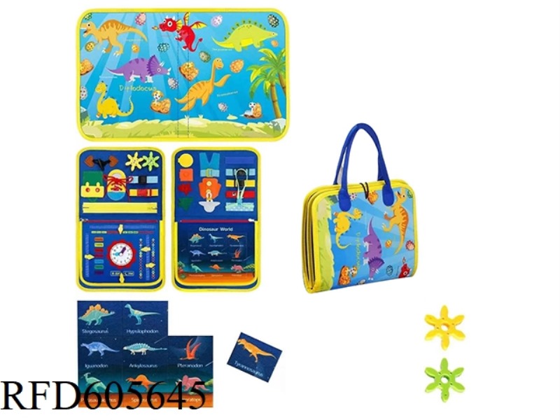 MONTOESSORI EARLY EDUCATION COGNITIVE LEARNING GAME FELT BOARD BUSY BOARD