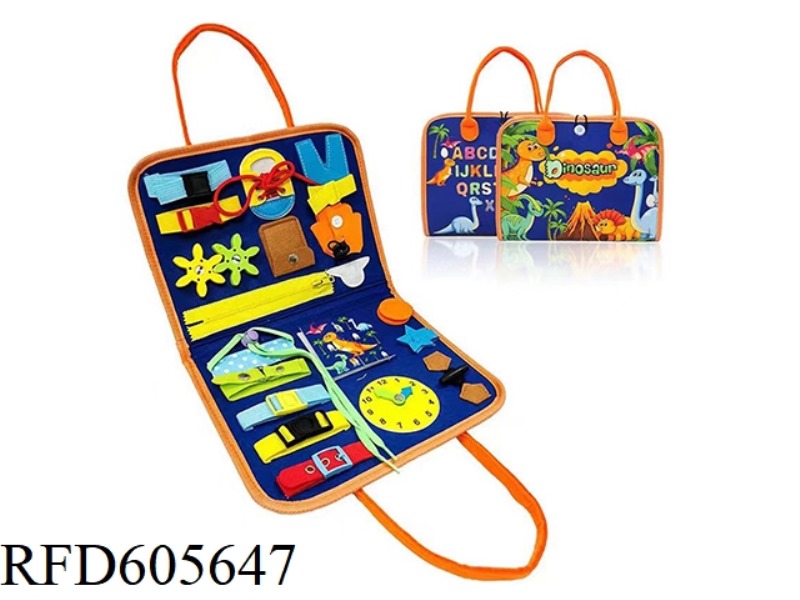 MONTOESSORI EARLY EDUCATION COGNITIVE LEARNING GAME FELT BOARD BUSY BOARD