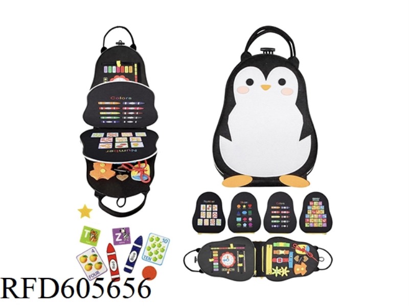 MONTOESSORI EARLY EDUCATION COGNITIVE LEARNING GAME FELT BOARD BUSY BOARD