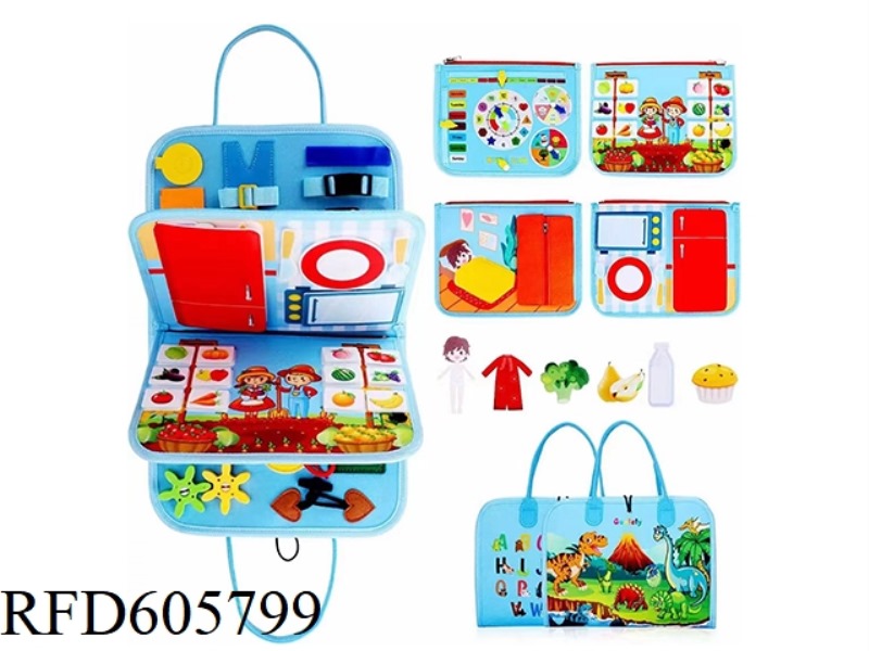 4 PAGES BLUE FRUIT FARMER BUSY EDITION