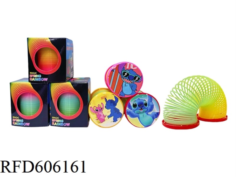 STITCH WITH A LID RAINBOW RING