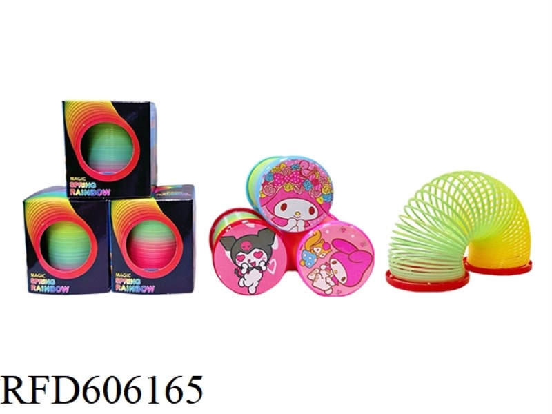 SANRIO RAINBOW RING WITH LID