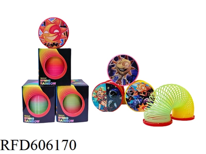 CLOWNS WITH COVERED RAINBOW LOOPS