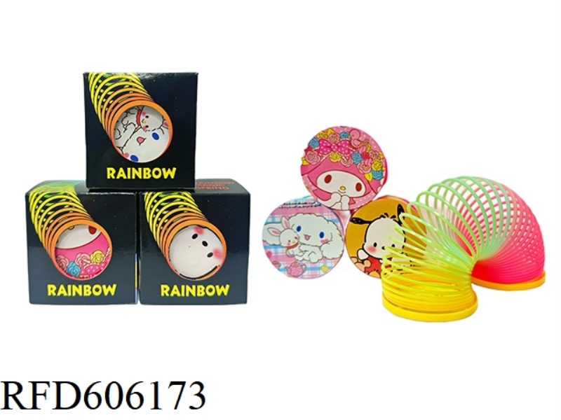 SANRIO RAINBOW RING WITH LID