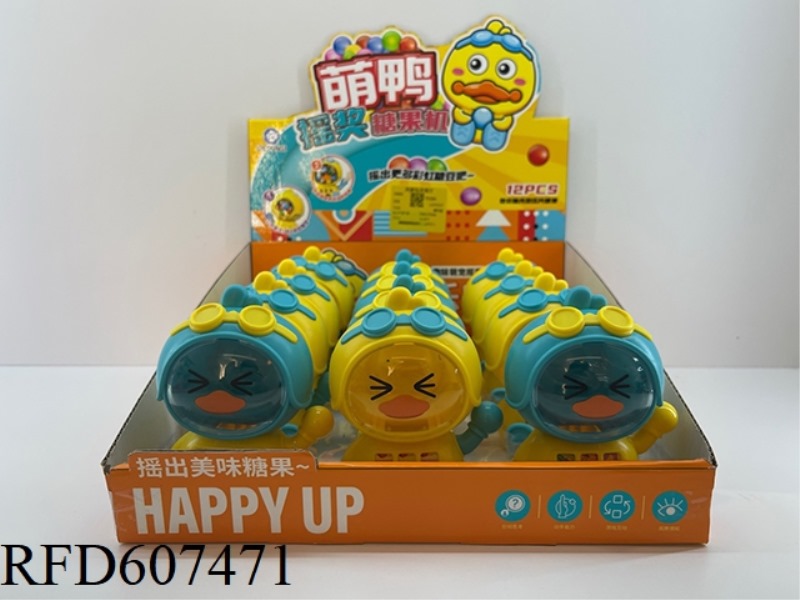 DUCK CANDY LOTTERY MACHINE (12PCS)
