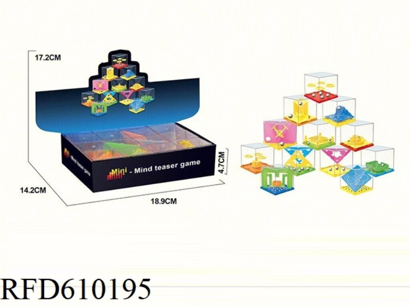 MINI BRAINSTORMING GAME 12PCS ENGLISH VERSION