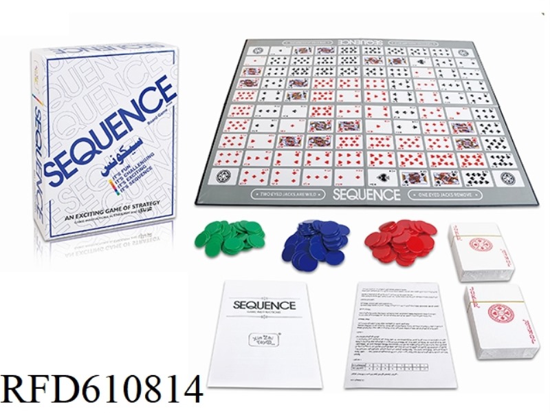 ENGLISH. ARABIC SEQUENCE GAME