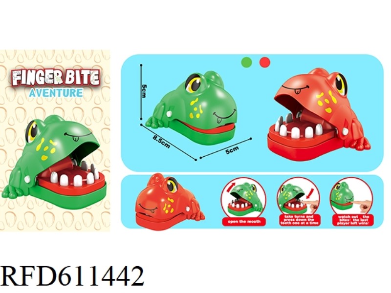 ENGLISH MINI BITING HAND FROG WITHOUT CHAIN