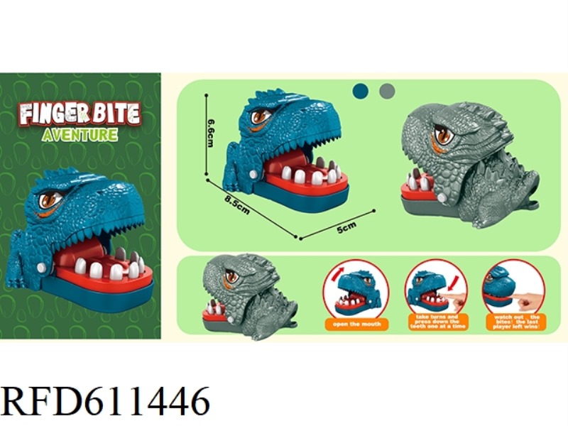 ENGLISH MINI BITING HAND DINOSAUR WITHOUT CHAIN