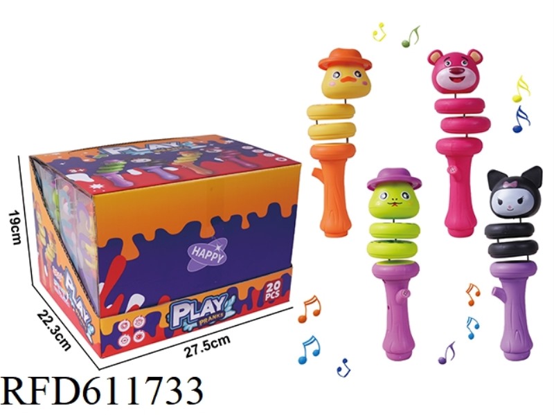 FUNNY TWISTER WHISTLE 20PCS