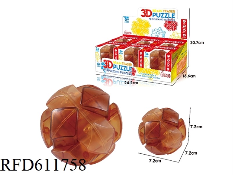 LUBAN LOCK 6PCS (CUJU LOCK)