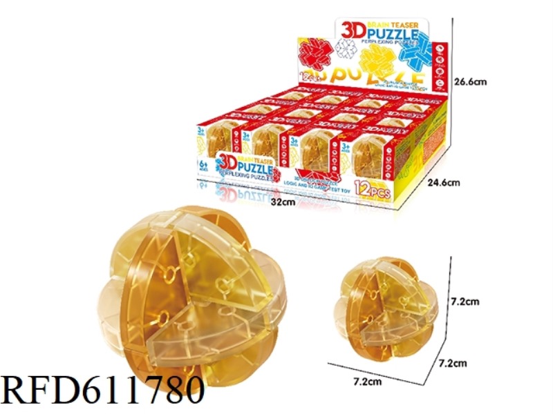 LUBAN LOCK 12PCS (LUBAN BALL)