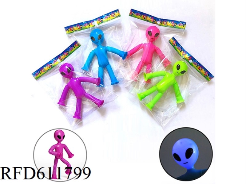 VERSATILE SUCTION CUP DECOMPRESSION AND TELESCOPIC TUBE FOR ALIENS - WITH LIGHTING