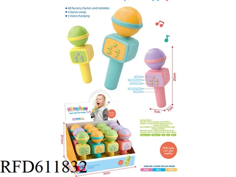VARIABLE SOUND AND LIGHT - MICROPHONE