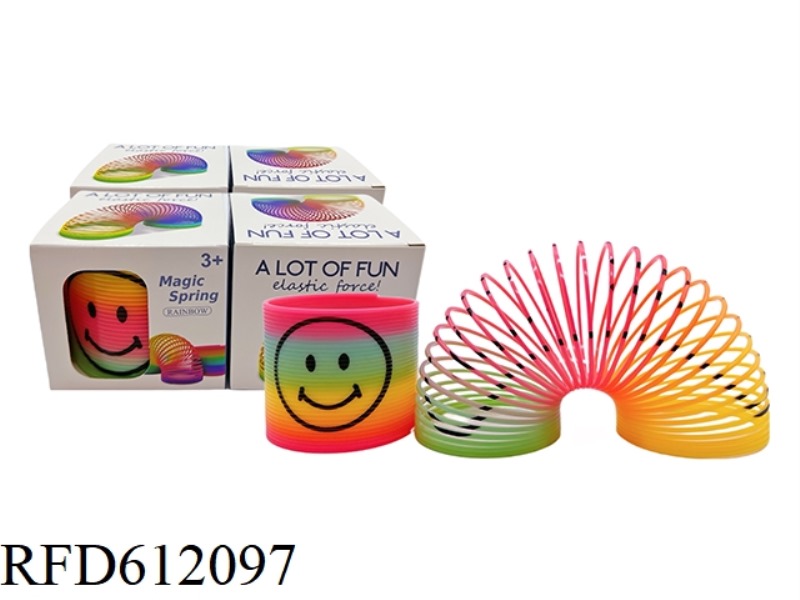 # 2 SMILEY FACE RAINBOW CIRCLE