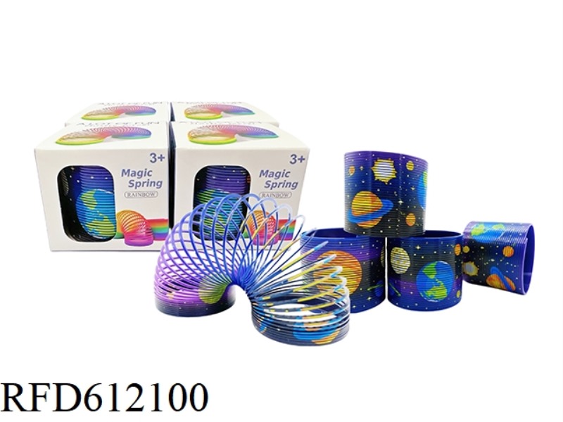 TWO STAR RIVER PATTERN RAINBOW CIRCLE