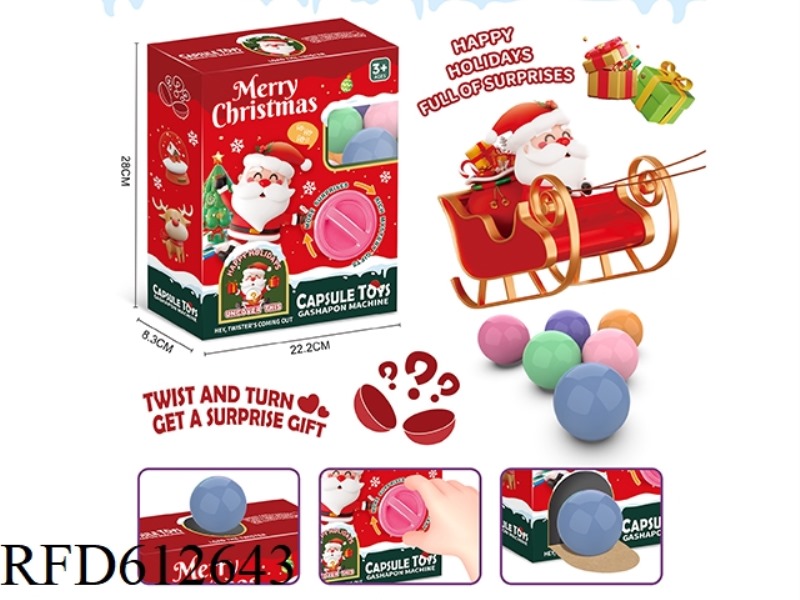 CHRISTMAS EGG TWISTER - ENGLISH