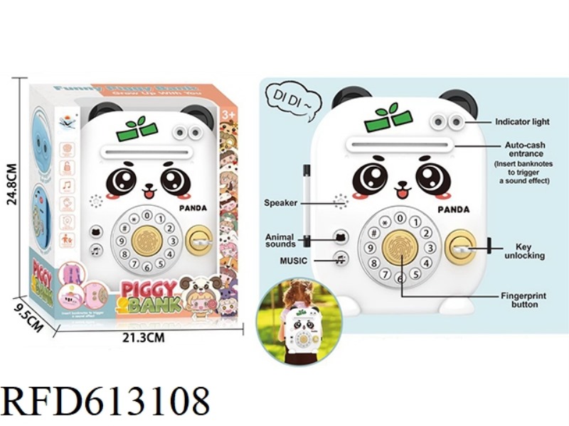 NATIONAL TREASURE PANDA PIGGY BANK
