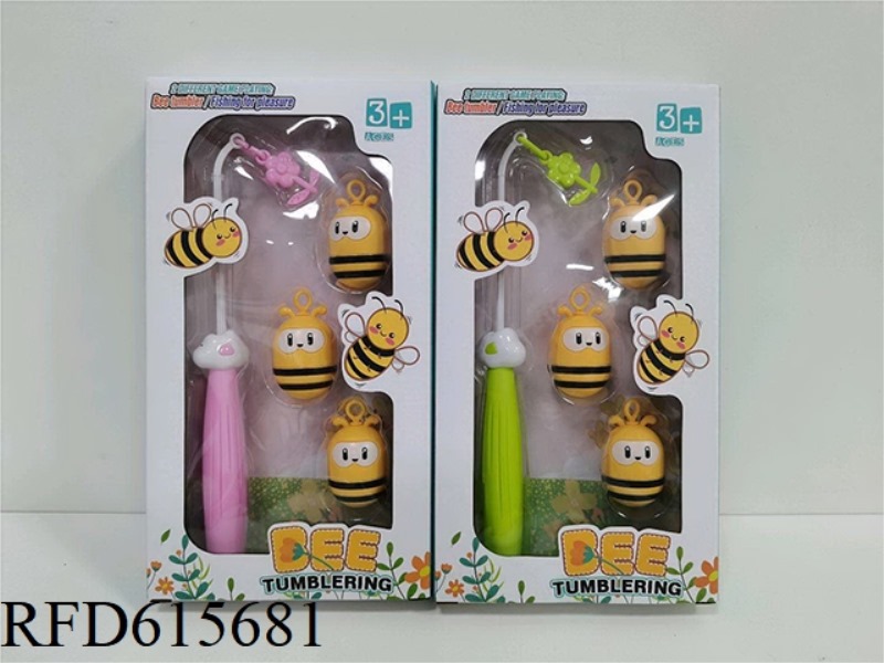 BEES TOPPLE AND ENJOY FISHING