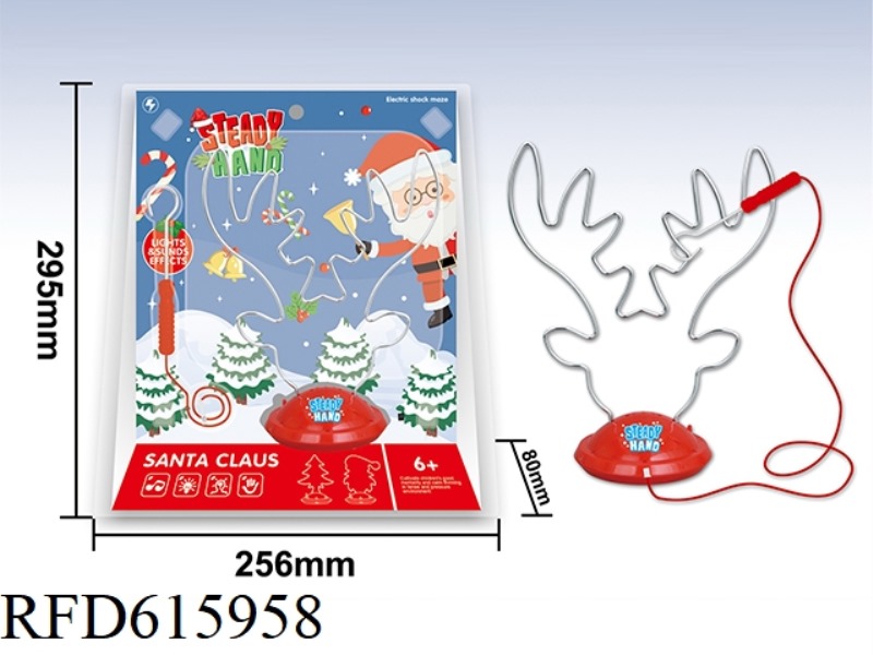 ELECTRIC TOUCH MAZE CHRISTMAS DEER