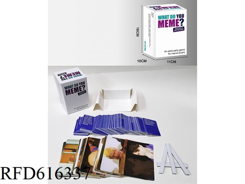 WHATDOYOUMEME remember in English? Card game