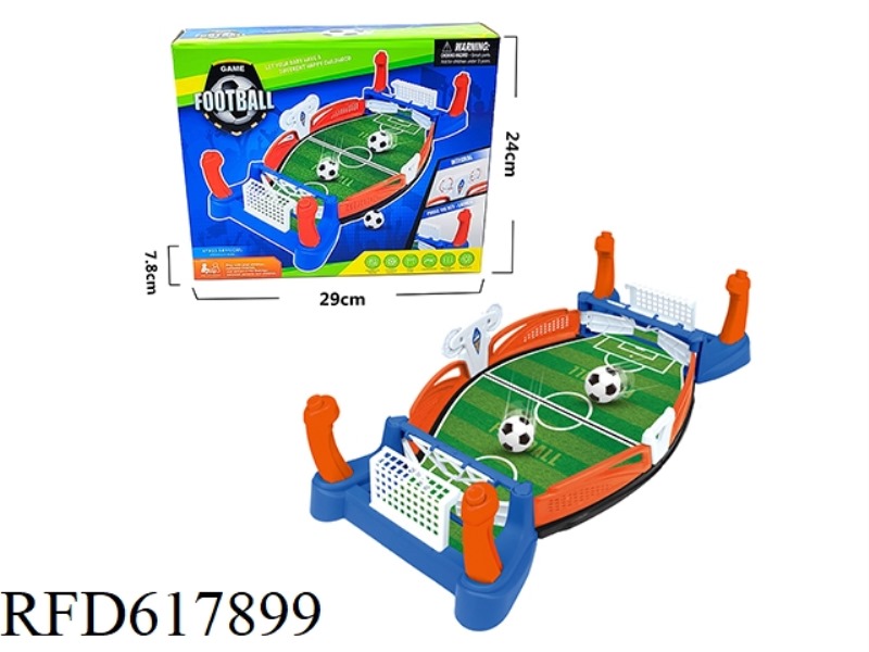 DOUBLE MATCH FOOTBALL TABLE (WITH 4 BALLS)