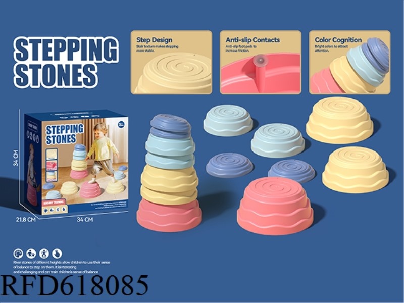 BALANCE TRAINING STONE CROSSING 7-PIECE SET