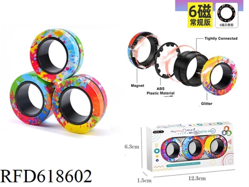 SPOT MAGNETIC RING DECOMPRESSION TOY
