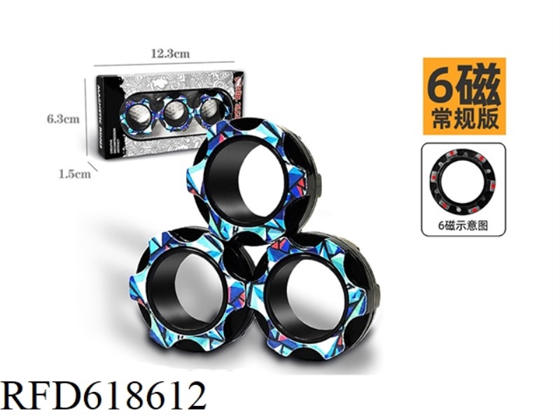 WAVE GEAR MAGNETIC RING DECOMPRESSION TOY