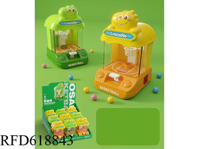 DINOSAUR SHOOTING MACHINE 9PCS