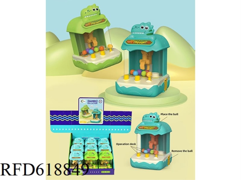 DINOSAUR CLAW MACHINE 9PCS