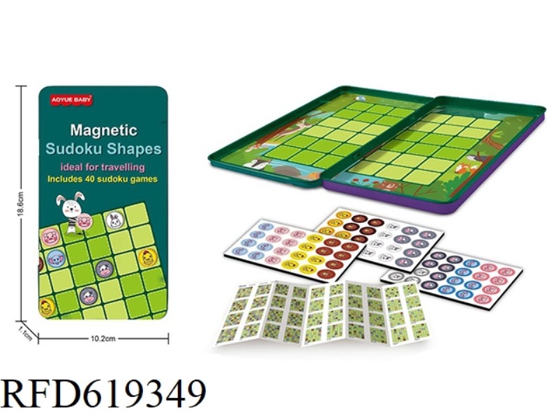 GRAPHIC SUDOKU (MAGNETIC IRON BOX)