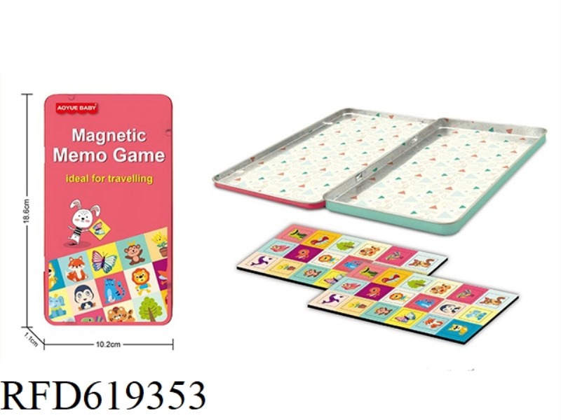 MEMORY GAME (MAGNETIC IRON BOX)