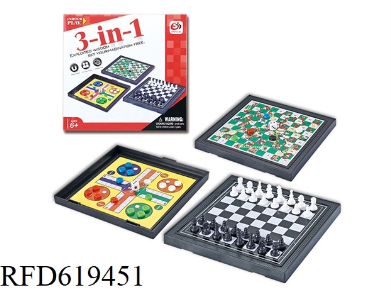 3 IN 1 CHESSBOARD