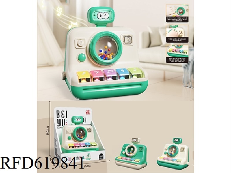 BABY PUZZLE SIMULATION CAMERA MULTI-FUNCTION ACOUSTO-OPTIC CAMERA PIANO