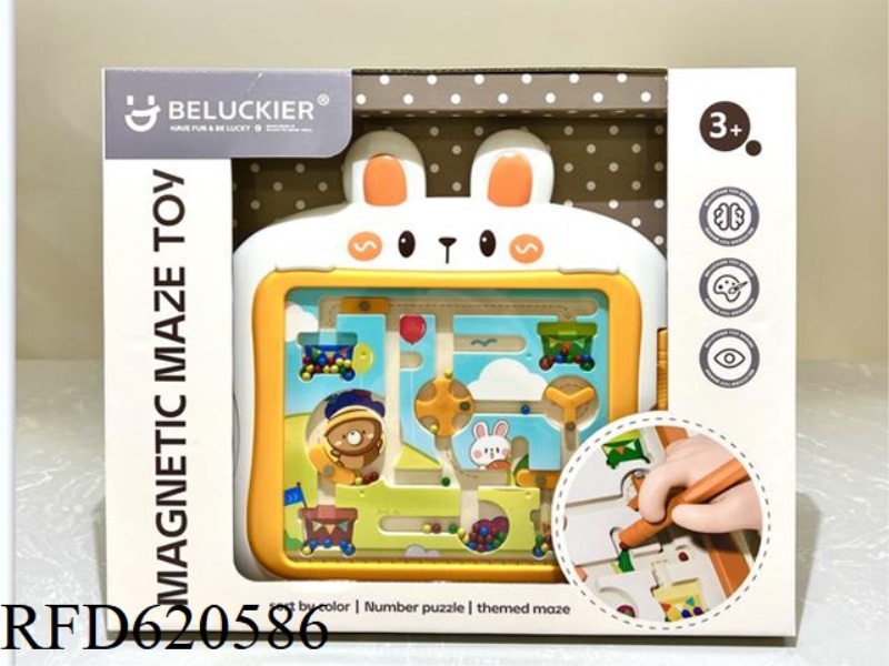 RABBIT MAGNETIC BOARD - THEMED MAZE