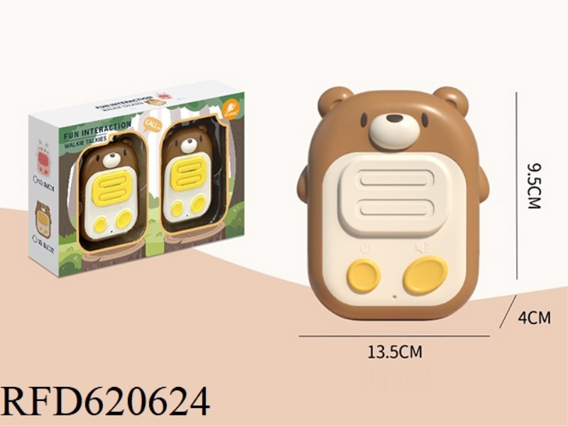 CUTE BEAR TO COUNT MACHINE TWO LOAD