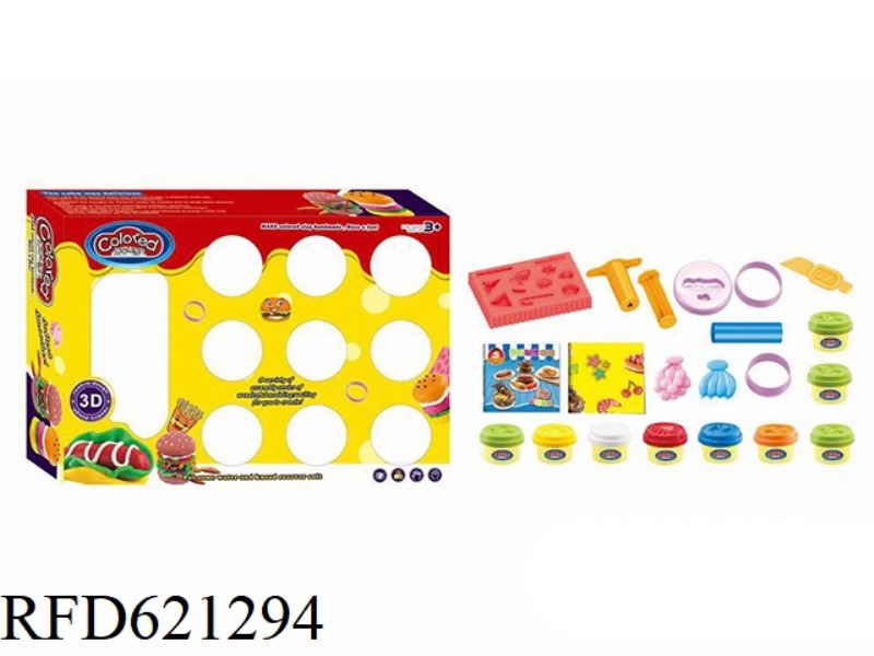 COLOR CLAY 9-PIECE SET