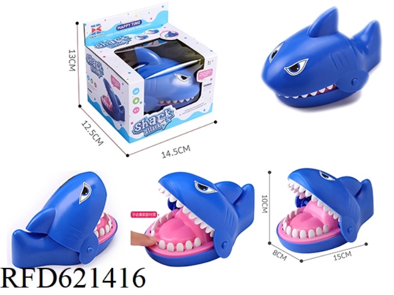 ENGLISH VERSION BITING HAND SHARK DARK BLUE (NO LIGHT MUSIC)