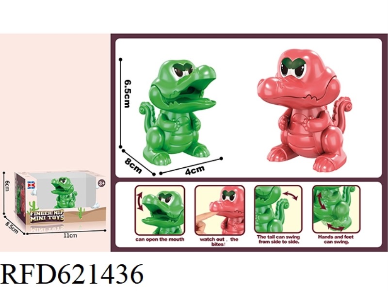 ENGLISH CLIP-ON MINI ALLIGATOR WITHOUT CHAIN