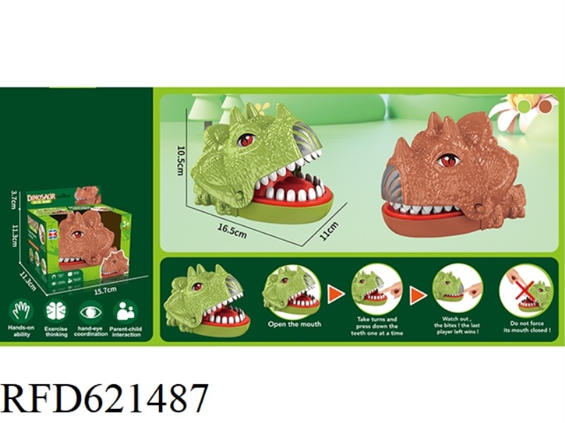 ENGLISH BITE TRICERATOPS HANDUS