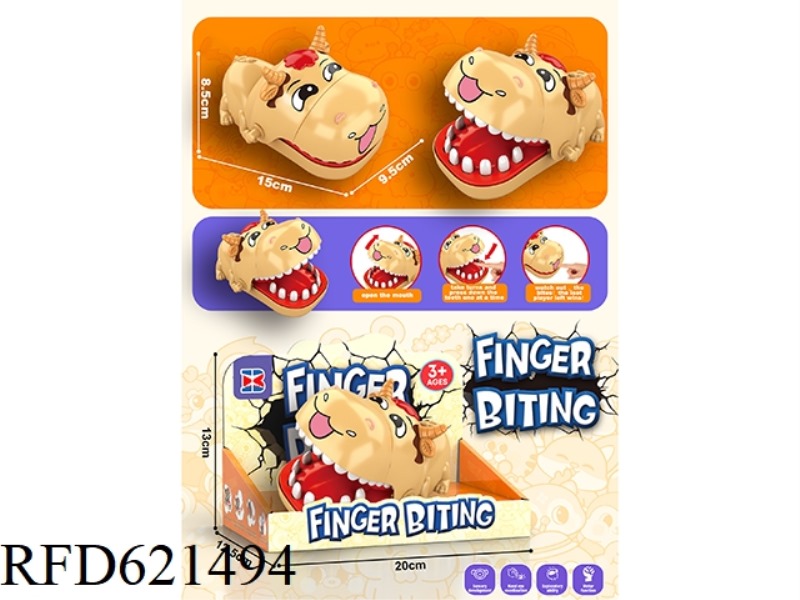 ENGLISH VERSION BITE HANDS SCALPER (NO LIGHTS AND MUSIC)