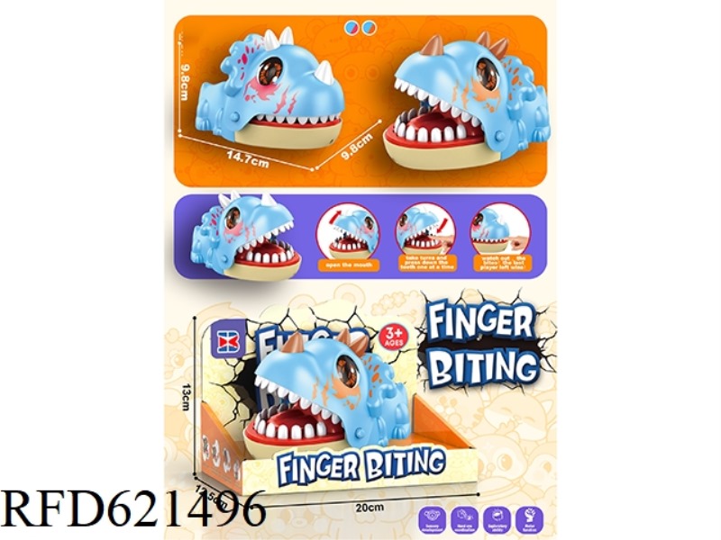 ENGLISH BITE TRICERATOPS HANDUS