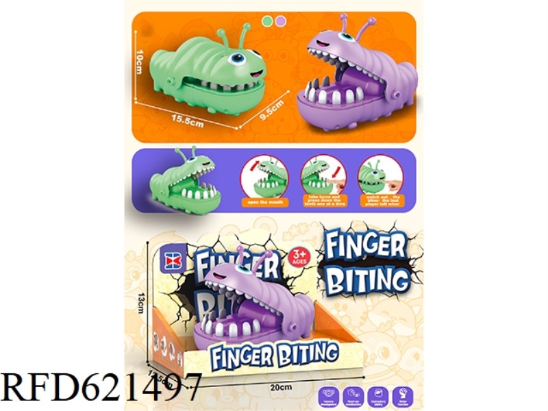 ENGLISH VERSION BITE THE HAND CATERPILLAR (NO LIGHTS MUSIC)