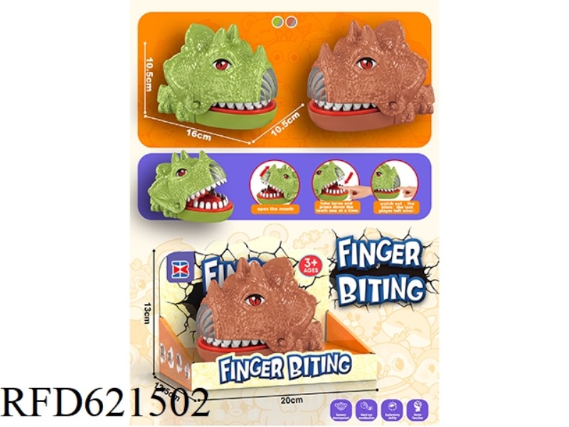 ENGLISH BITE TRICERATOPS HANDUS