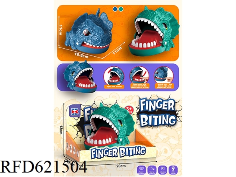 ENGLISH BITE HANDS DOUBLE CROWN DRAGON