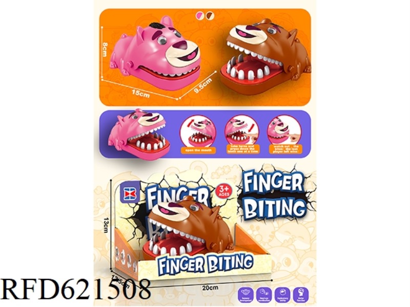 ENGLISH CHINESE NUMBER BITE HAND STRAWBERRY BEAR