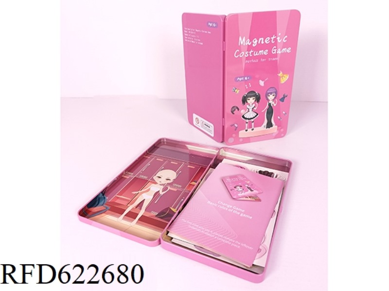 MAGNETIC IRON BOX - DRESSING GAME