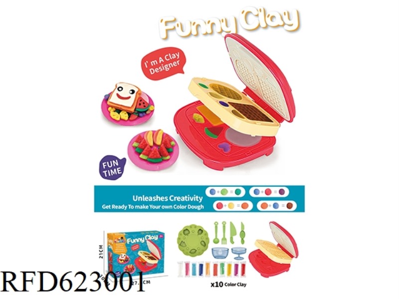 COLOR MUD BREAD MACHINE SET