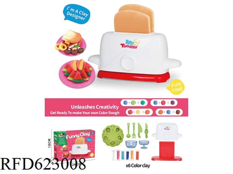 COLORED CLAY NOODLE MACHINE SET